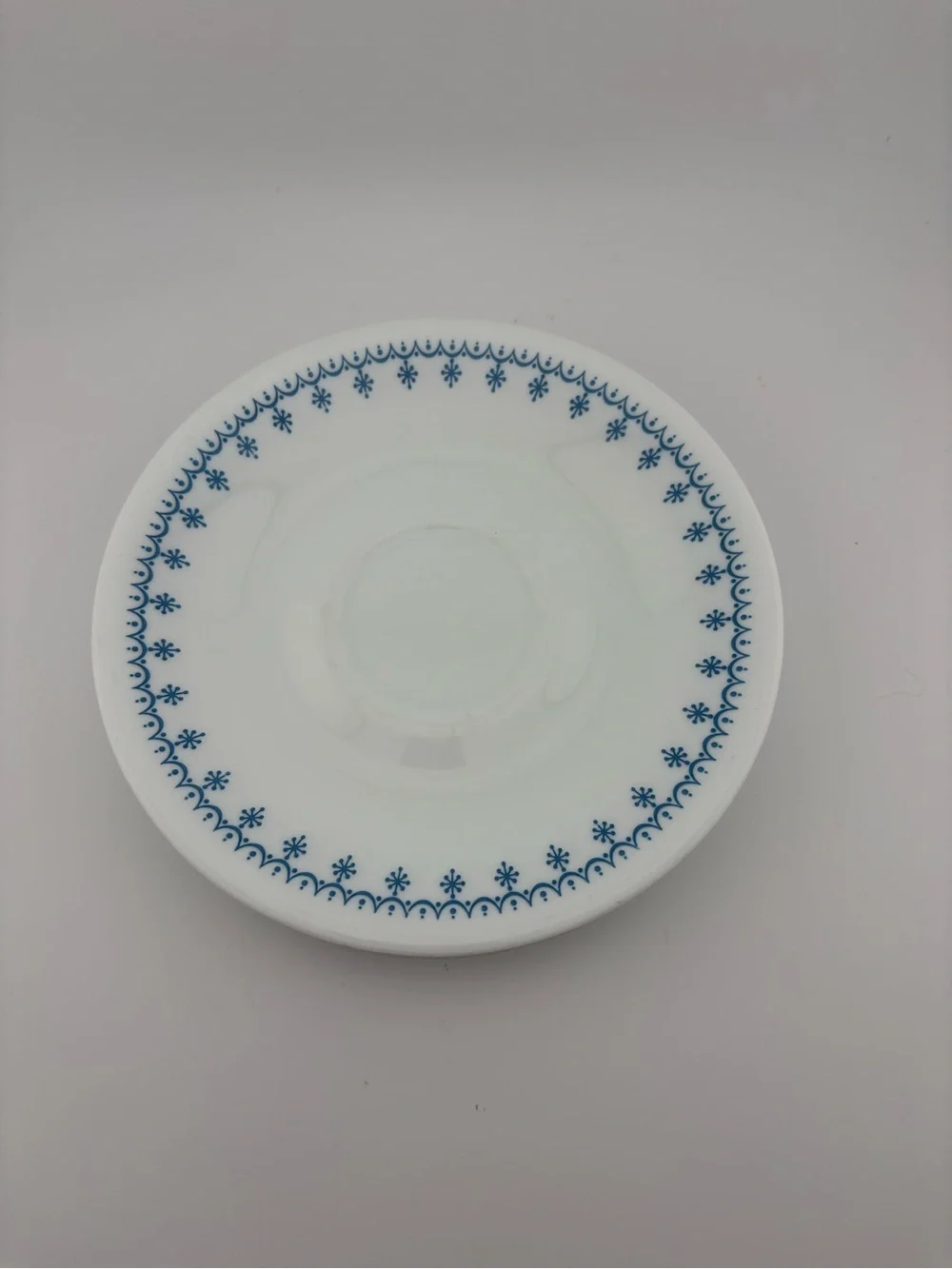 Corelle Snowflake Garland Saucer - set of 3